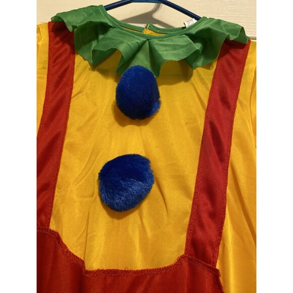 Child’s Small 4-6 Clown Jumpsuit Only Halloween Costume Circus Dress Up Cosplay - Picture 9 of 11